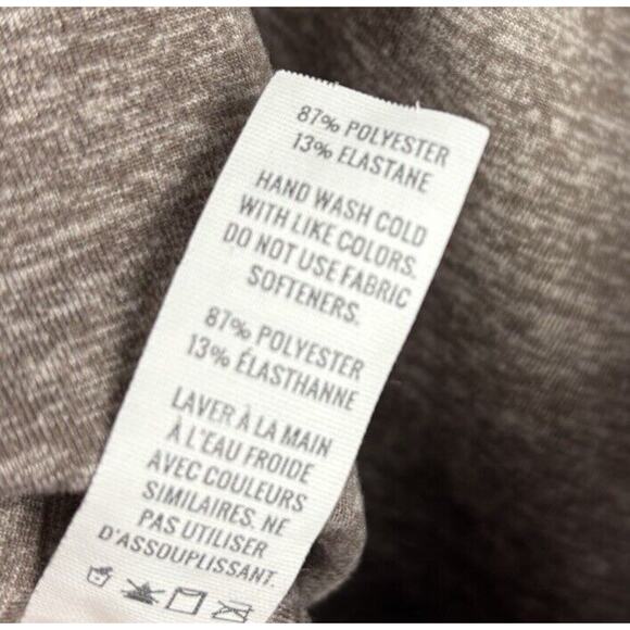 Offline By Aerie Womens Crop Top Brown Tie Dye Sleeveless Straight Stretch XL - Picture 7 of 7